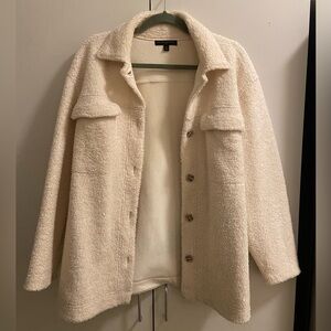 Banana Republic Factory Sherpa/Teddy Coat